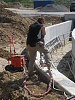 Diamantové jádrové vrtání – Příprava na kotvení zabradlí