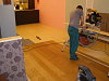 Dřevěné plovoucí podlahy - show room Losiná