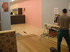 Dřevěné plovoucí podlahy - show room Losiná