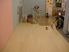 Dřevěné plovoucí podlahy - show room Losiná