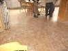 Renovace parket Dub - moření olejem